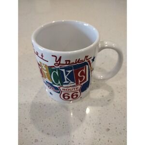 Route 66 Coffee Mug - Colorful - Get Your Kicks - Textured - Clean